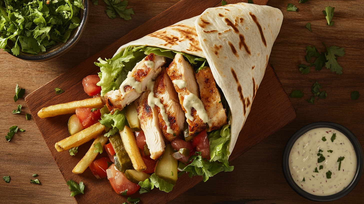 Bring Beirut Home: Lebanese Chicken Shawarma Wraps & Bowls